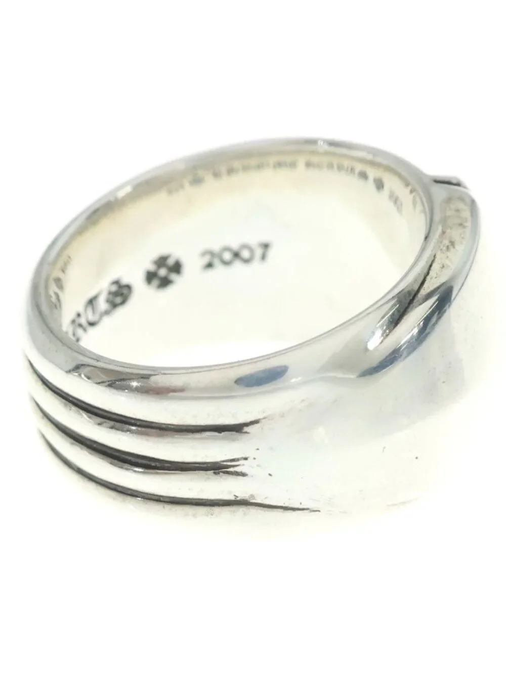 Chrome Hearts Single Flerknee Silver Ring
